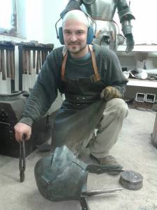 Black from the hammer, so to speak.