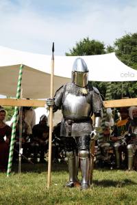 Marc Auger fighting in Verona Italy in 2014 as part of the Torneo del Cigno Bianco